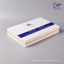 Inserção cosmética da espuma da caixa de papel do cartão rígido feito sob encomenda do logotipo da amostra grátis